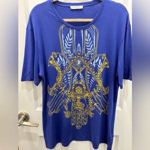 Versace Collection Graphic Design TShirt with Signature Medusa